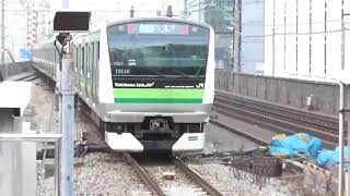 JR横浜線・根岸線 E233系各駅停車 桜木町駅発車