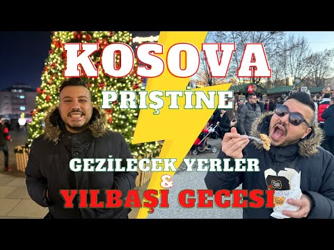 Kosova Priştine’de Gezilecek Yerler / Balkanlarda Yeni Yıl Nasıl Geçiyor / Kosova Vlog 2022