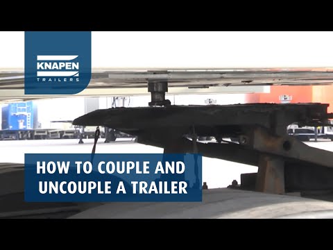 How to couple and uncouple a trailer