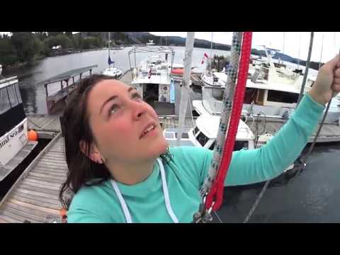 Climbing a very tall mast… – Sailing Reaction Ep 14