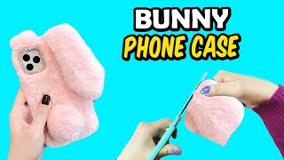 HOW TO MAKE BUNNY PHONE CASE WITH PLUSH AT HOME screenshot 2