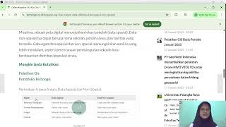 Tugas 1 SIG : Data spasial dan Data Non spasial