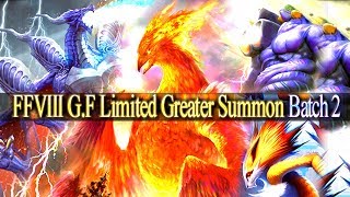 FFVIII G.F. Limited Greater Summon Batch 2 Banner | Mobius Final Fantasy