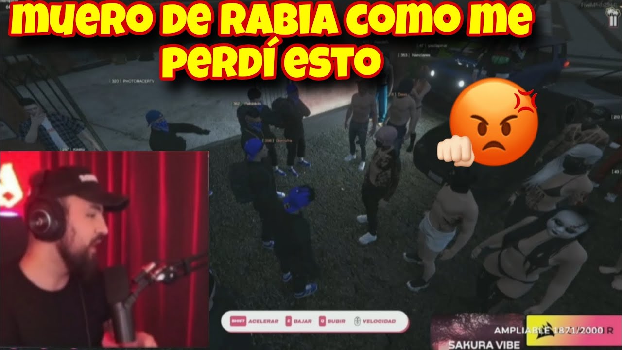reacción de DEQIUV a la GV3RR44 de BANDAS y no se P3RD0N4 no haber estado ahí 💢😤