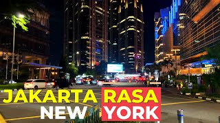 Jakarta Rasa New York!!! Suasana Malam di SCBD Sudirman Jakarta Pusat