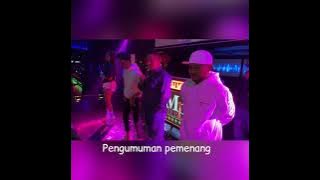 Pengumuman pemenang New Resident Mp Club 1. Dj Kris 2. Dj Anda 3. Dj Tetew