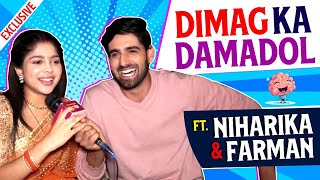 Niharika Chouksey Farman Haider Play Fun Segment Dimag Ka Damadol Aaina Pntv Exclusive