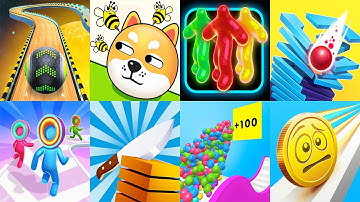 Going Balls, Save The Dog, Blob Runner 3D, Stack Ball,... Satisfying Mobile Games 06082024