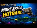 How To Get More HotBar Space ( Guide )