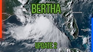 Tropical Storm Bertha 2026 Update 2