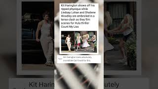 Kit Harington shows off his ripped physique while Lindsay Lohan and Shailene ... #celebrity