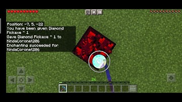 How to get glowing obsidian in Minecraft PE (but you need to click in this video)