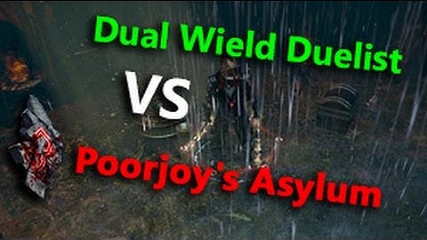 Path of Exile Dual Wield Duelist VS Poorjoy