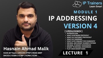 IP Addressing & Decimal-Binary Conversions on IP Trainers | IPv4 Addressing Lecture 1 [ Urdu/Hindi ]
