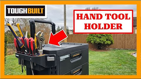 NIEUWE ToughBuilt StackTech Handgereedschapshouder TB-B1-A-34