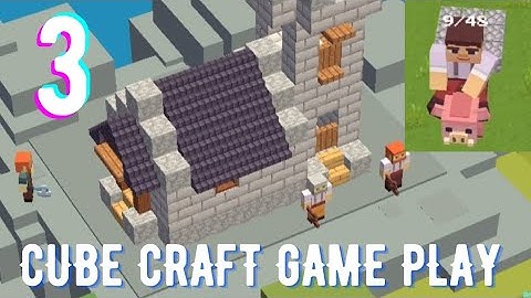 CubeCraft game play- level 3, Full Video Cube Craft Android mobile