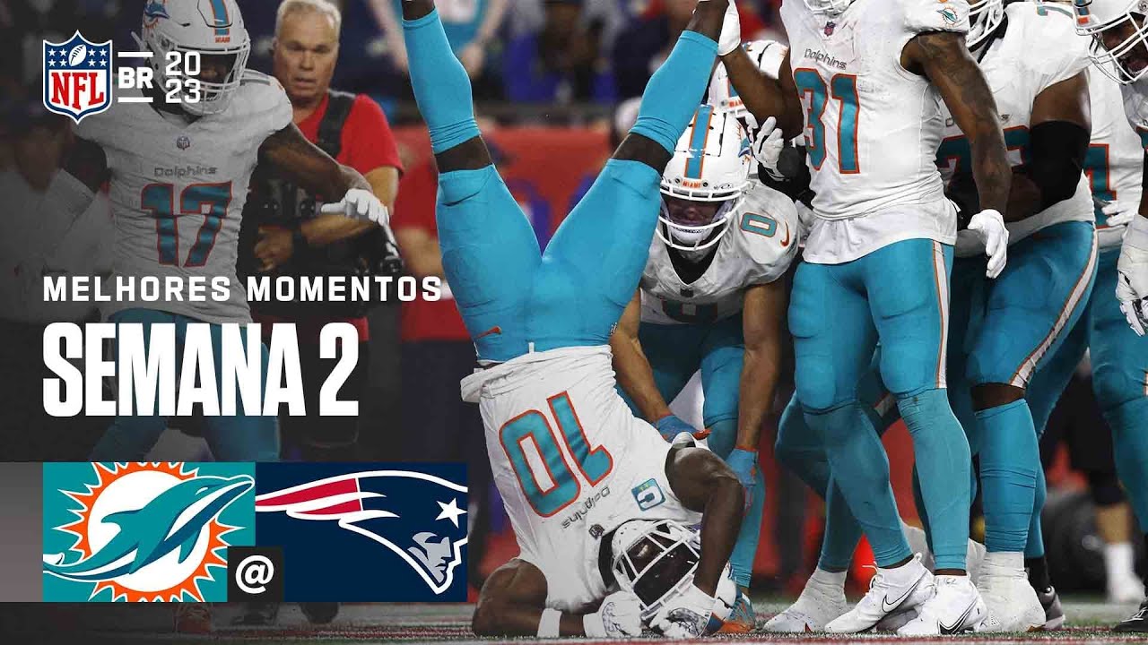 New England PATRIOTS x Miami DOLPHINS, Melhores Momentos