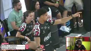 GAME - Iago and Beguinha x Sandrey and Michel - Quartas Big Wolf Cup - React FTV Ep 894