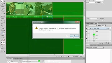 Adobe Fireworks Rollover Behavior tutorial