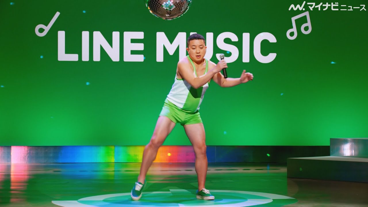 チョコプラ松尾 タンクトップでレゲエダンス披露 Ng連発に長田の鋭いツッコミも Line Music新cm 君のスマホでline Music 前口上 編 メイキング インタビュー映像公開 Magmoe