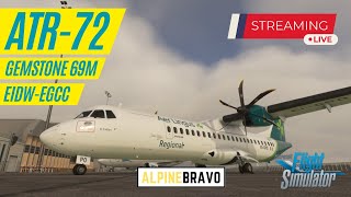 AlpineBRAVO live: ATR 72600 DublinManchester