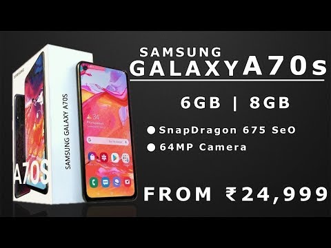 Samsung Galaxy A70s - SnapDragon 675 64MP Camera Indisplay Fingerprint Samsung Galaxy A70s Samsung Galaxy A70s - SnapDragon 675 64MP Camera Indisplay Fingerprint Samsung Galaxy A70s