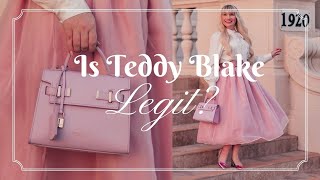 The truth about Teddy Blake bags + buying a preowned Hermès - Geeky Posh