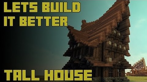 Tutorial: How to Build a Large Minecraft Medieval/Nordic House Part 1: The first floor