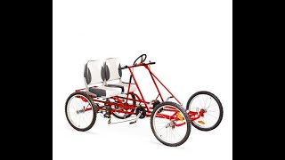 Quadracycle 21 Speed 4 Wheel Pedal Bikes