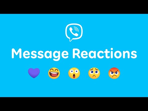 Message Reactions on Viber