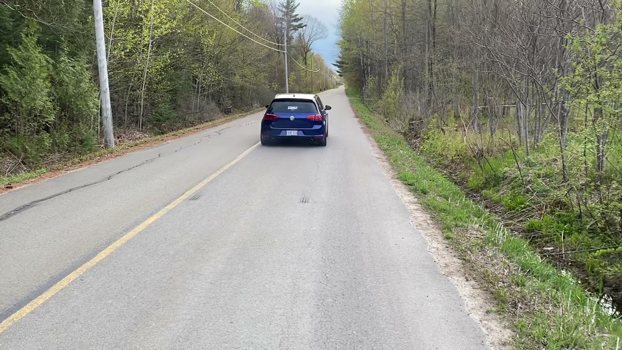 Manual Golf R Mk7 Hybrid turbo Launch