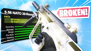 SEASON 6 "AUG" in WARZONE is BROKEN! (BEST AUG CLASS SETUP)