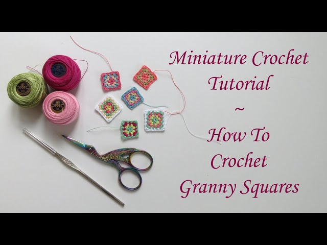 Mini Crochet, Micro Crochet, Miniature Crochet