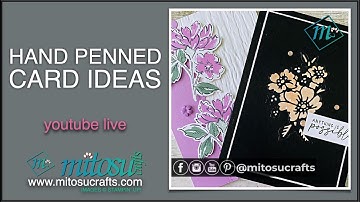 Hand Penned Card Making Ideas