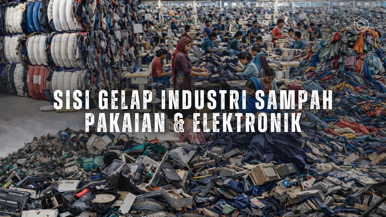 Sisi Gelap Industri Global: Sampah Pakaian (Thrifting), Sampah Elektronik, dan Perbudakan Modern
