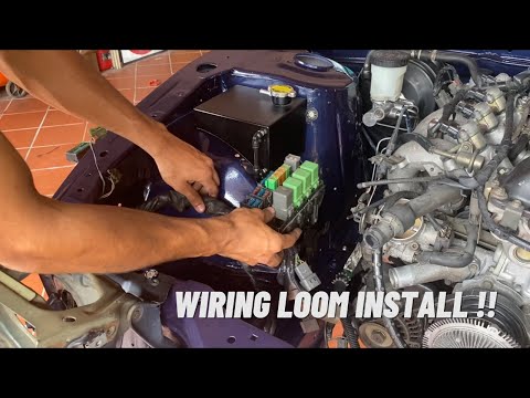 Nissan 180sx | Wiring Loom Install