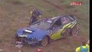 Rally Germany 2004 Petter Solberg's Huge Hinkelsteine Crash