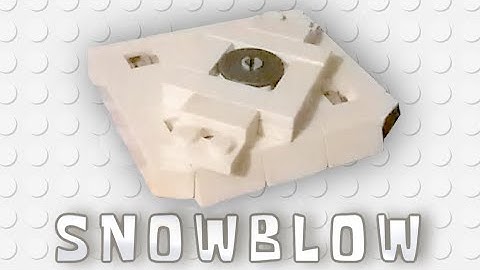 Lego Battlebot Showcase - Snowblow