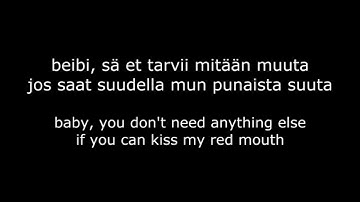 Haloo Helsinki! - Beibi lyrics (FIN&ENG)