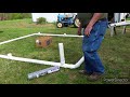 New chicken tractor build part 2