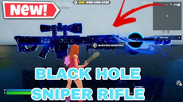 How to get the BLACK HOLE SNIPER RIFLE in 1v1 with every gun *insane damage*