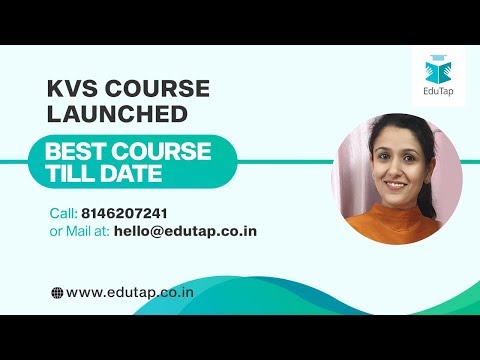 KVS Courses Launched 2019|Best Courses Till Date