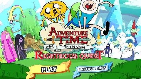 Adventure Time with Finn & Jake - RIGHTEOUS QUEST (Cartoon Network Games)