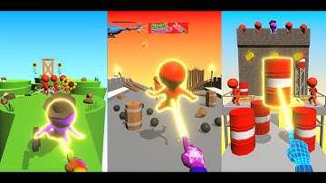 Magic Finger 3d Gameplay Walkthrough All Levels | Aeten Gameplay