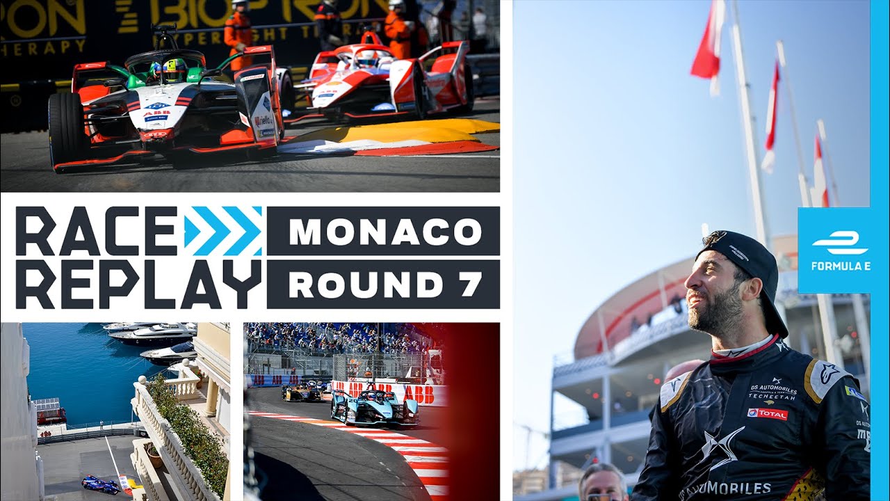 FULL RACE! Formula E - 2021 Monaco E-Prix Round 7, Season 7