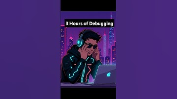 When you forgot adding a Semicolon in your program😅#TechDevSahaj #codingmemes #memes