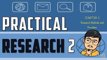 CHAPTER 3 Research Methods and Procedure