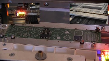 Homemade SMD Pick and Place Machine - Placing PCB