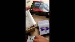 Inboxing de la  SNES  MINI .. REPLICA 99.9% IGUAL PERO FALSA