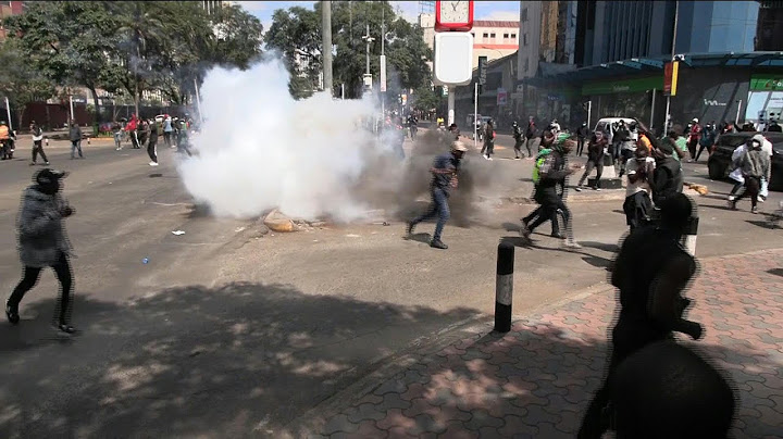 Kenya police fire tear gas as youth protest proposed tax hikes | AFP